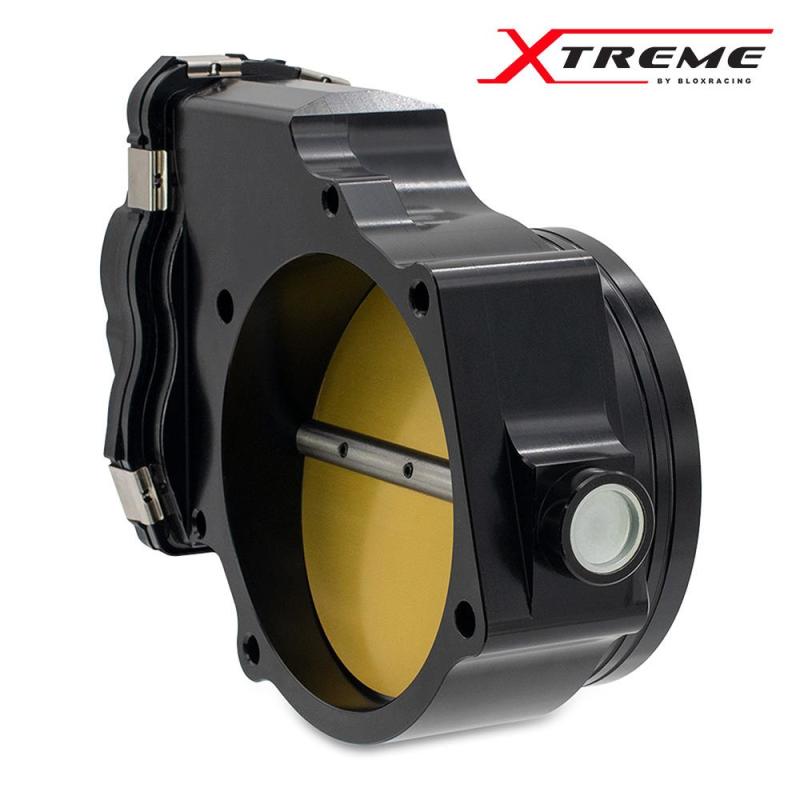 Dodge Hellcat Throttle Body - BLOX Racing - 105mm Electronic Billet - Black - `15-`27